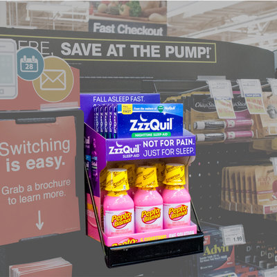 Zzquil & Pepto Checkout Display