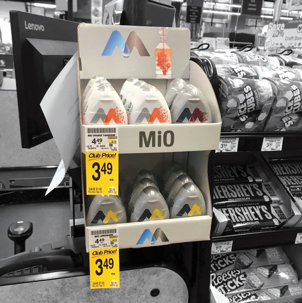 MiO Checkout Display